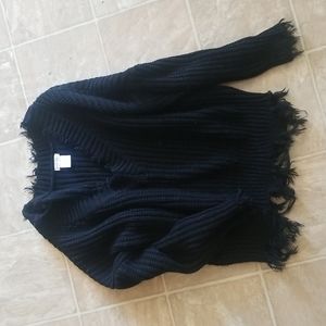Distressed sweater
